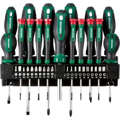 PARKSIDE Sada šroubováků a bitů, 37dílná – Zbozi.Blesk.cz