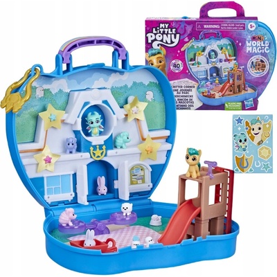 My Little Pony Mini world magic Critter corner hracia sada v kufríku