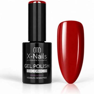 Iconic Gel lak Scarlet Red sytě červený 5 g