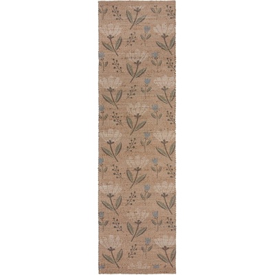 Flair Rugs Ръчно изработена пътека със смес от юта в естествен цвята 60x230 cm Arriana - Flair Rugs (503119375828)