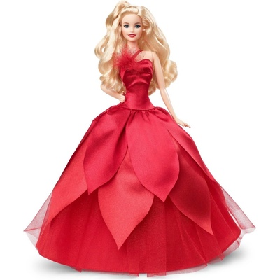 Barbie Vánoční 2022 Blondýnka