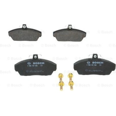 BOSCH Sada brzdových platničiek kotúčovej brzdy 0986424566