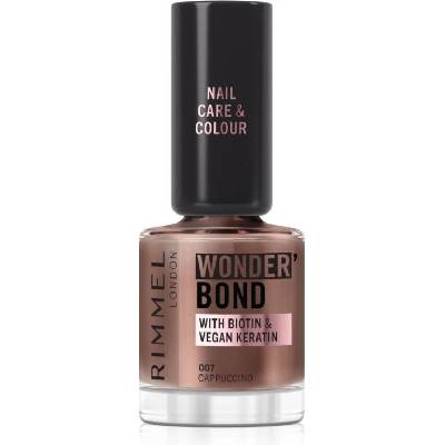 Rimmel Wonder'Bond lak na nehty odstín 007 Cappuccino 12 ml