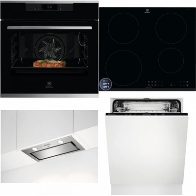 Set Electrolux KOEBP39X + LIR60433B + LFG716X + EEA27200L