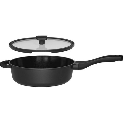 Maku Kitchen Life Индукционен тиган MAKU Foodie със стъклен капак и керамично покритие - Ø28 x h10 см (TB MAKU 647847)
