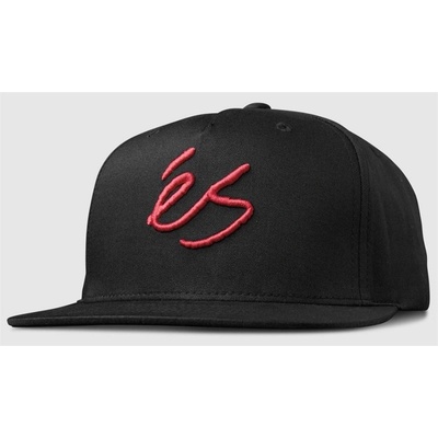 ES Script Snapback Black 001