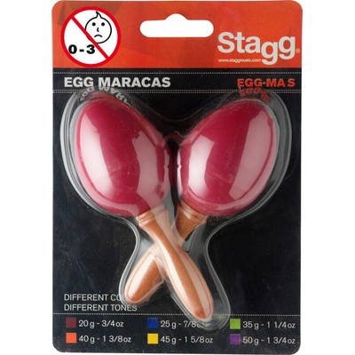 Stagg EGG-MA S/RD Red Шейкър (EGG-MA-S-RD)