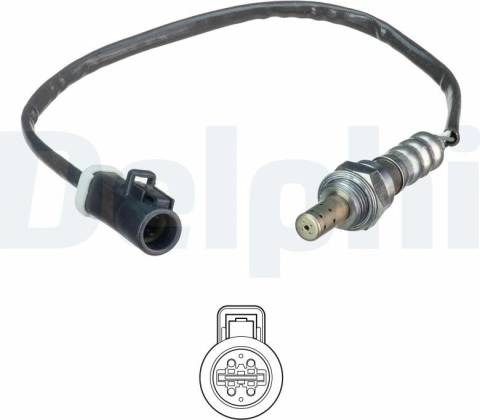 Lambda sonda DELPHI ES21085-12B1 (ES2108512B1)