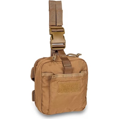 Elite Bags IFAK Záchranářská brašna na stehno hnědá