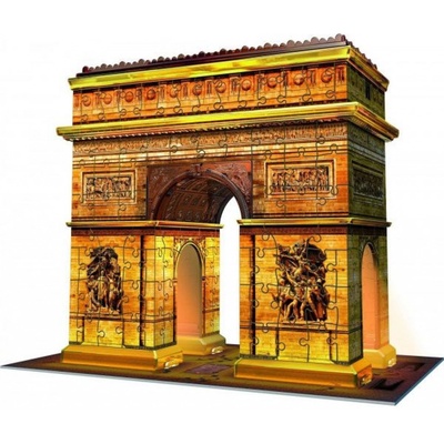 Ravensburger 3D puzzle svítící Víťazný oblúk Nočná edície 216 ks