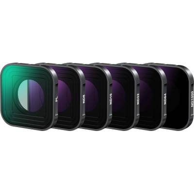 NEEWER CPL ND Filter Compatible with GoPro Hero 13 12 11 10 9 Black, 6 Pack CPL ND8 ND16 ND32 ND64 ND1000 HD Multicoated Slim Neutral Density Circular Polarizer Action Camera Filter Kit, FL-GP10 - 10105347