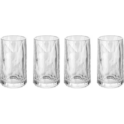 Koziol Crystal Sklenice na vodku bezbarvé 4 x 45 ml