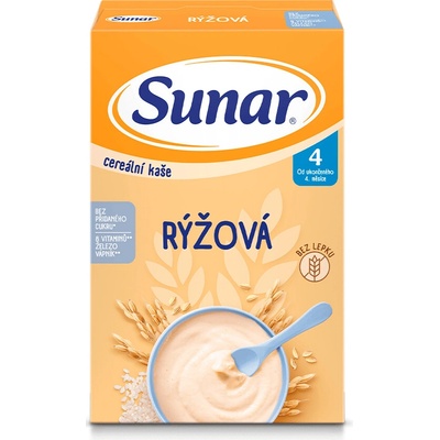 Sunar cereální kaše Rýžová 210 g – Zboží Dáma