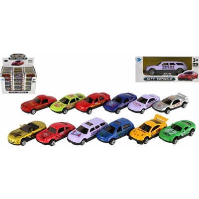 Teddies Auto kov 7 cm 60 ks