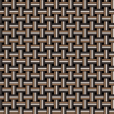 Strima Bengaline Print - trellis, karamelová