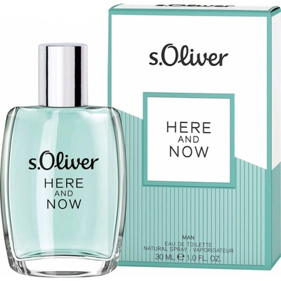 s.Oliver Here and Now toaletná voda pánska 30 ml