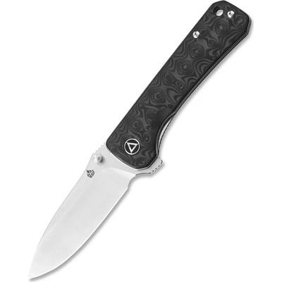 QSP knife Hawk S35VN, zavírací s klipem, carbon QS131-C