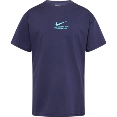 Nike Sportswear Тениска синьо, размер XXL