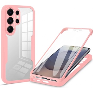 Techsuit Калъф за Samsung Galaxy S26 Ultra - ColorVerse 360 Series + Screen Protector - Techsuit - Розов