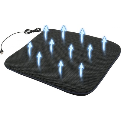 Autopoťah COMPASS Podsedák s ventilací USB 5V 44x42cm