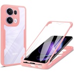 Techsuit Калъф за Oppo Reno13 Pro - ColorVerse 360 Series + Screen Protector - Розов (KF2347300)