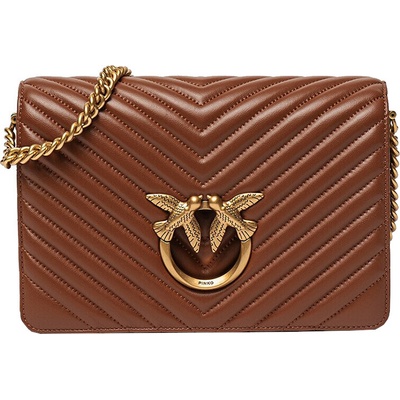 Pinko dámska kožená crossbody kabelka 100063 A0GK L48Q