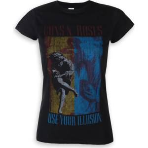 ROCK OFF тениска метална дамски Guns N' Roses - Използвай твоя Illusion - ROCK OFF - GNRTS51LB