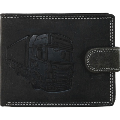 Wild Luxusná pánska peňaženka s prackou Kamión čierna