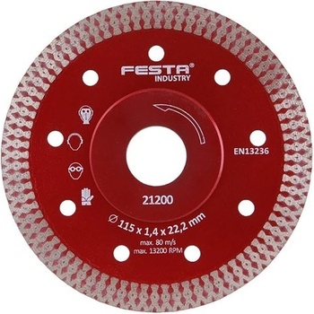 Festa Kotouč diamantový 115 x 1.2 x 22.2 mm 21200