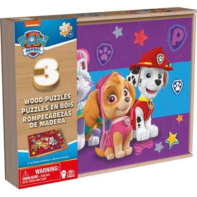 Spin Master 20141615/20148674 Пъзели 3 броя 24 ч. Paw Patrol (6069738/6066794)