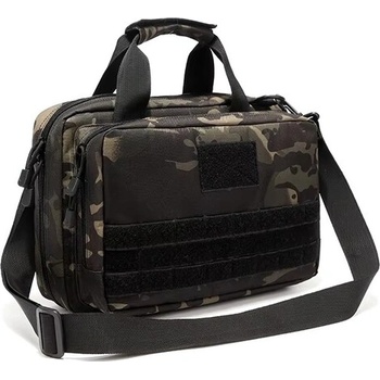 DRAGOWA Tactical Тактическа чанта за пътуване Bolt, CP черна (DRG124.BlackMulticam)