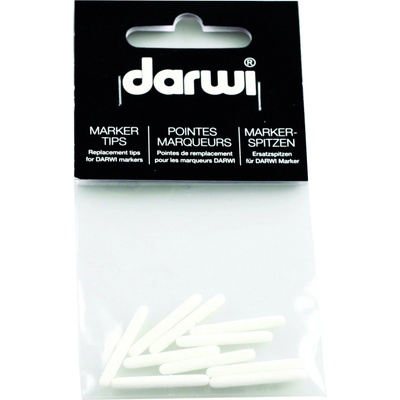 Darwi Leather Náhradný hrot do fixy na kožu 10 ks 6ml/1,2mm
