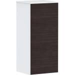 Hansgrohe Xevolos E - Страничен шкаф 41x89x36 см, 1 врата, панти отляво, матово бяло/тъмен дъб 54212730 (54212730)