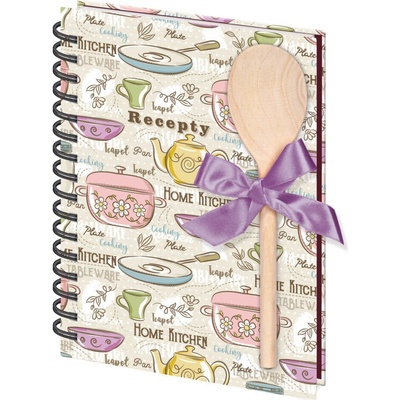 Kniha na recepty A5 s vařečkou Spice 961004