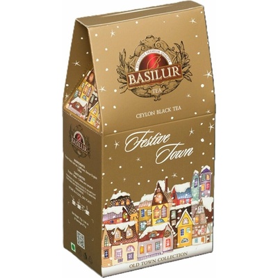 Basilur Old Town Festive Town Gold plech 75 g