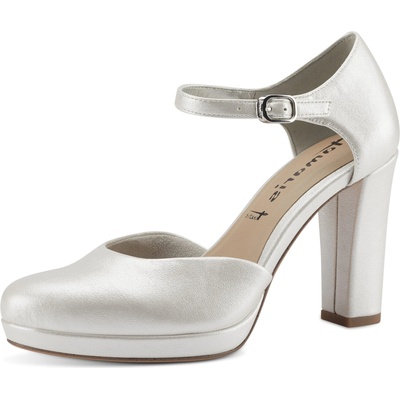 Tamaris Официални дамски обувки бяло, размер 40