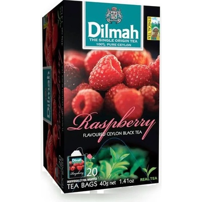 Dilmah Černý čaj malina 40 g