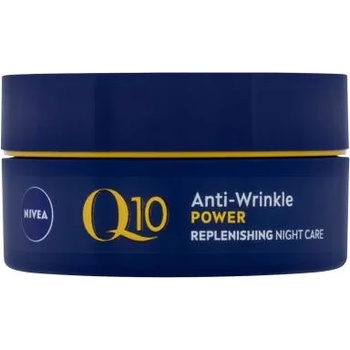 Nivea Q10 Power Anti-Wrinkle + Firming Night регенериращ нощен крем за лице 50 ml за жени