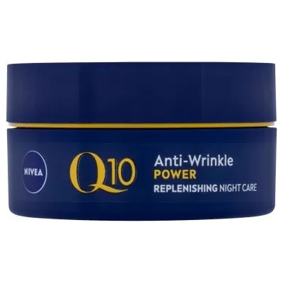 Nivea Q10 Power Anti-Wrinkle + Firming Night регенериращ нощен крем за лице 50 ml за жени