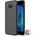 Samsung Galaxy J4 (2018) Удароустойчив Litchi Skin Калъф и Протектор