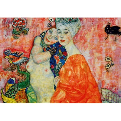 Bluebird Gustave KlimtThe Women Friends 1917 1000 dielov