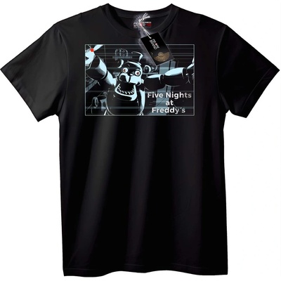 NOONEBRAND Тениска Five Nights at Freddy's - 7XL, White
