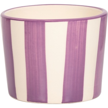 Zafferano Чаша халба Lido Righe раирана 230 мл лилава (RIG0106)