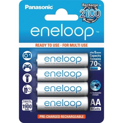 Panasonic Eneloop AA 1900mAh 4ks 3MCCE/4BE