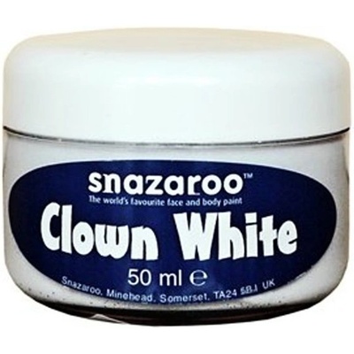 Snazaroo barva na obličej 50 ml Bílá Klaunská