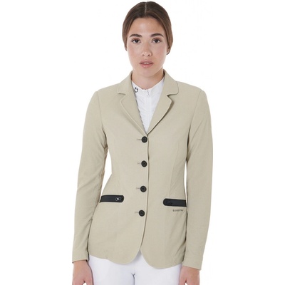 EQUESTRO Sako závodní Perforated dámské oxford tan