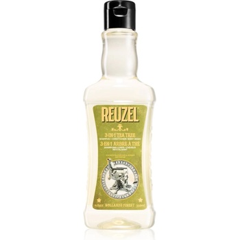 Reuzel Tea Tree 3 в 1 шампоан, балсам и душ гел за мъже 350ml