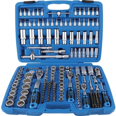 BGS technic hlavice Gear Lock | 6.3 mm (1/4") / 10 mm (3/8") / 12.5 mm (1/2") račne | 192 ks (BGS 2247)