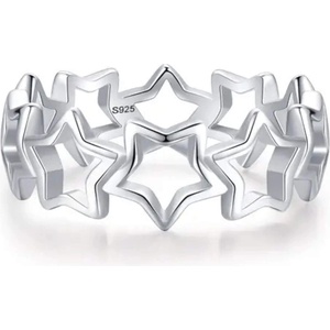 Silenti Jewelry Сребърен пръстен "Хоризонт" - 5 - 49мм (15.6мм диам. )