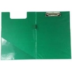 D. Rect A4 PVC board with clip and cover green D. RECT